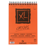 Bloc dessin Canson XL Croquis A4 90g spirale 120 feuilles