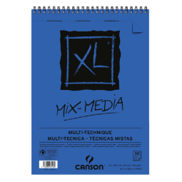 Aquarelblok Canson  XL Mix Media  A3 300gr 30vel spiraal