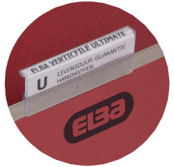 Ruiters Elba tbv vertifile hangmappen 65mm transparant 25 stuks