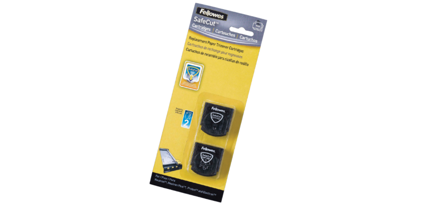 Tête de coupe Fellowes Safecut droit 2 pièces