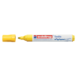 Marqueur Textile edding 4500 Pointe ogive 2-3mm jaune