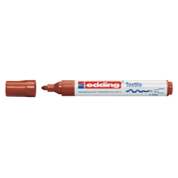 Marqueur Textile edding 4500 Pointe ogive 2-3mm marron