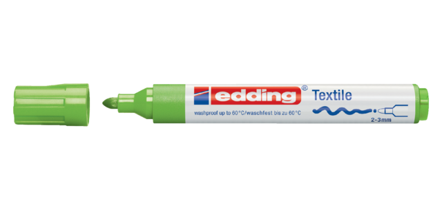 Textile Marker edding 4500 bullet 2-3mm light green