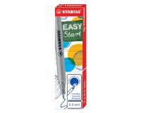 Rollerpenvulling STABILO Easyoriginal fijn blauw doosje à 3 stuks