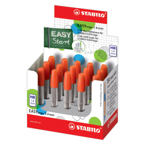 Mine STABILO EASYergo 17880/6 HB 1,4mm tube 6 pi?8ces