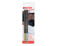 Fineliner edding 1200  053-054 Fin or/argent blister 2 pièces