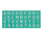 Linex Letter Tracer 30mm Uppercase, Lowercase, and Numbers