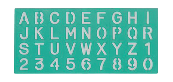 Linex Letter Tracer 30mm Uppercase, Lowercase, and Numbers