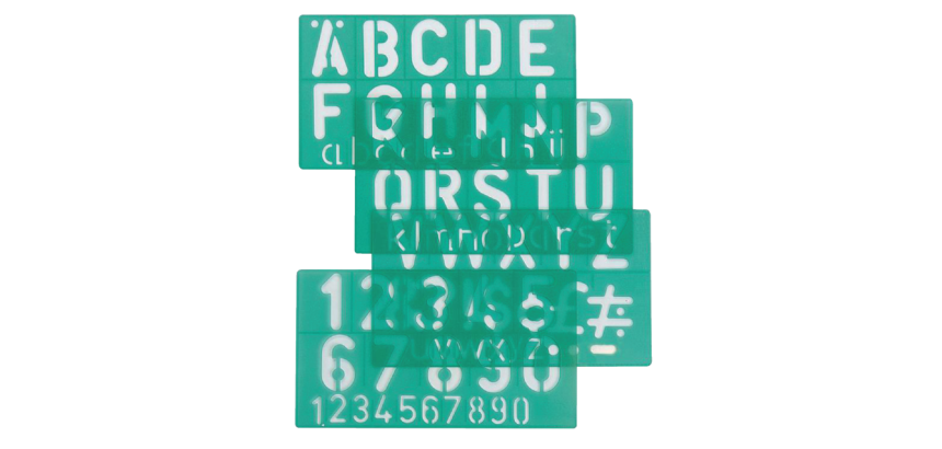Linex Letter Tracing 50mm Uppercase, Lowercase, and Numbers