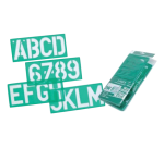 Lettersjabloon Linex hoofletters/letters/cijfers 100mm