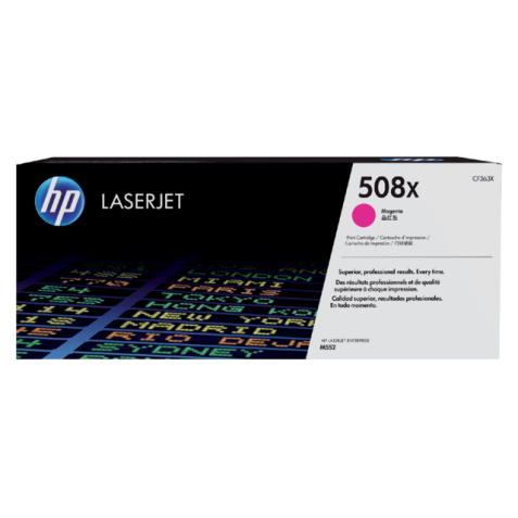 HP 508X - High Yield - magenta - original - LaserJet - toner cartridge (CF363X)