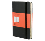 Carnet d’adresses Moleskine Pocket 90x140mm couverture rigide noir