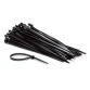 Serre-câbles IEZZY nylon 4,8x200mm Ø49,5mm noir