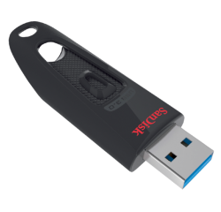 SanDisk Ultra lecteur USB flash 256 Go USB Type-A 3.2 Gen 1 (3.1 Gen 1) Noir