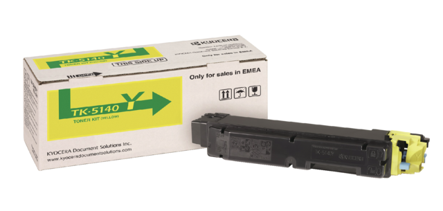 Kyocera TK 5140Y - yellow - original - toner kit
