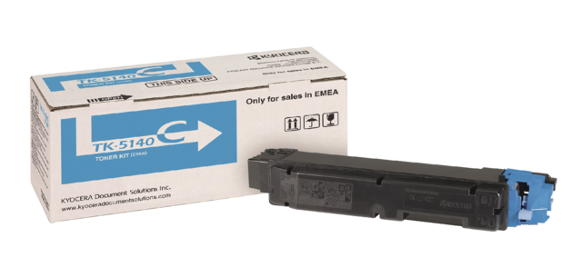 Kyocera TK 5140C - cyan - original - toner kit