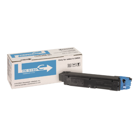 Kyocera TK 5140C - cyan - original - toner kit