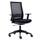 Euroseats Cannillo office chair with black mesh back