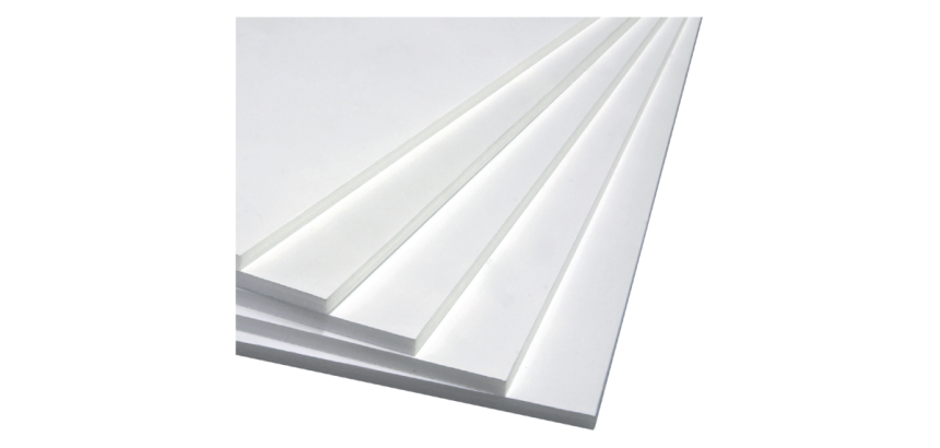 Foamboard 50x70cm 2-zijdig 5mm wit