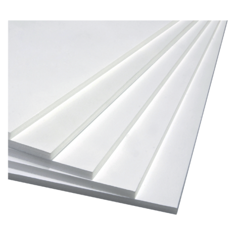 Panneau mousse 70x100cm double face 5mm blanc