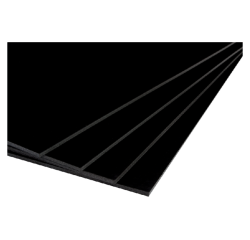 Panneau mousse A4 double face 5mm noir