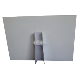 Support panneau mousse A3 178X190mm blanc