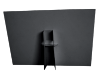 Panneau en mousse avec support A3 178x190mm noir