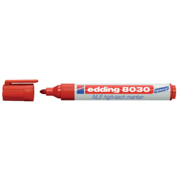 EN_MARQUEUR NLS 8030 ROUGE EDDING