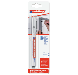 Marqueur Charpentier 8850 ogive 0,7mm noir blister