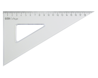 Equerre Aristo 23620 200mm 30/60 degrés transparent