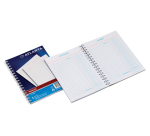 Cash book Djois Atlanta A5 50x 2 sheets 2x 1 spiral column