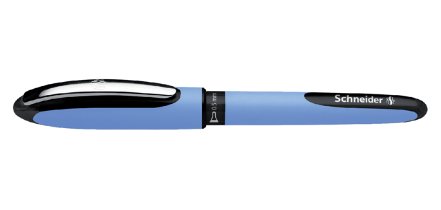 Rollerpen Schneider One Hybrid N 0.5mm zwart