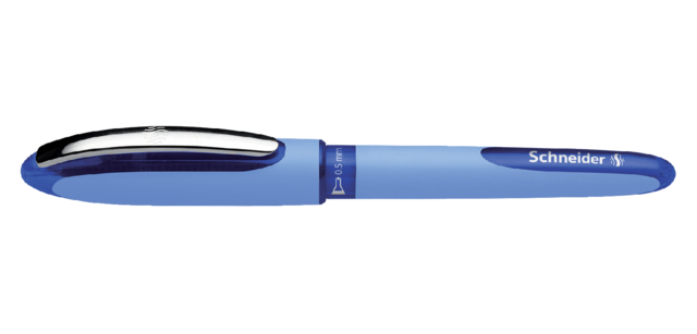 Schneider One Hybrid N 0.5mm blue rollerball pen