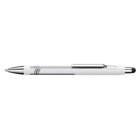 Style bille Schneider Stylus Epsilon Touch Extra Large blanc/argent