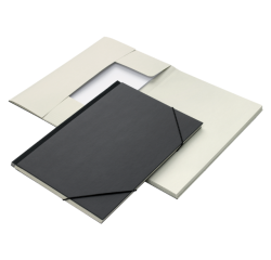 Dossier combiné Djois Folio 6 compartiments 240g noir