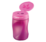 Taille-crayon STABILO Easy 4502 3-en-1 droitier rose