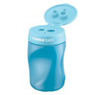 Pencil sharpener for right-handed people with reservoir Easy double use Stabilo