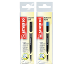 Recharge stylo bille Standard STABILO Medium noir