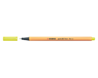 De_fineliner stabilo point 88 /024 fin jaune fluo