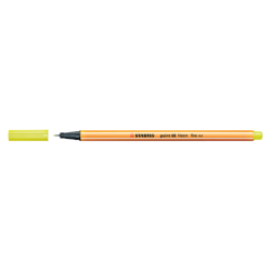 Fineliner STABILO Point 88 /024 Fin jaune fluo