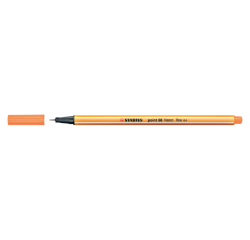 En_fineliner stabilo point 88 /054 fin orange fluo