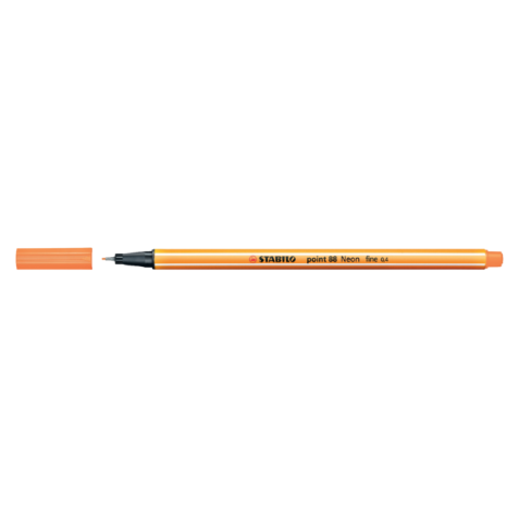 Fineliner STABILO Point 88 /054 Fin orange fluo