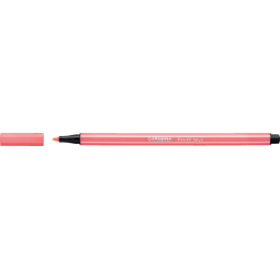 Viltstift STABILO Pen 68/040 medium neon rood