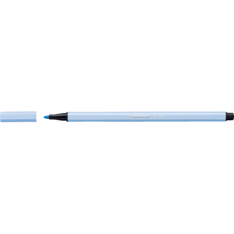 Feutre STABILO Pen 68/11 Medium bleu cobalt clair