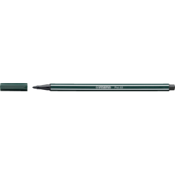 En_rotulador stabilo acuarelable pen 68 verde tierra punta gruesa 1mm