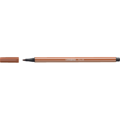 Feutre STABILO Pen 68/75 Medium sienne