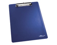 Klembord Durable 2350 A4 met kopklem blauw