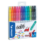 Feutre PILOT FriXion Colors Medium assorti étui 12 pièces