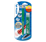 PILOT FriXion Roller Medium grün 1 Stück + 3 Nachfüllungen