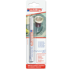 Marqueur peinture edding 780 à base d'huile 0,8mm blanc blister 1 pièce